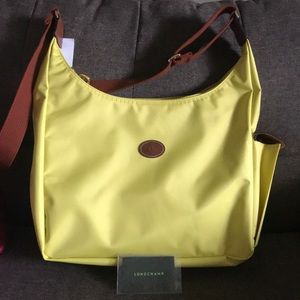 Longchamp yellow messenger bag - NWT
